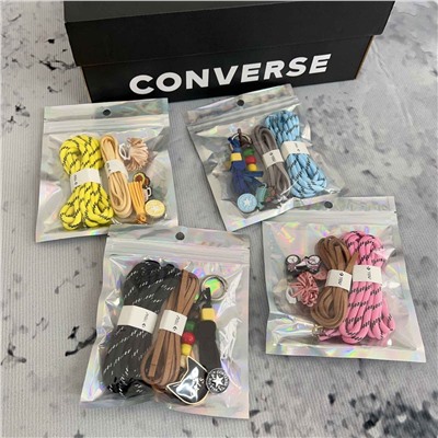 Модный  яркий набор подвесов для кед (4 цвета)