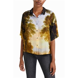 Camisa corta print digital
