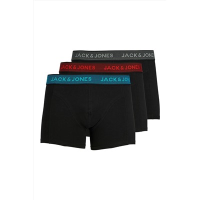 Jack & Jones Jack&jones Erkek 3'lü Boxer 12127816
