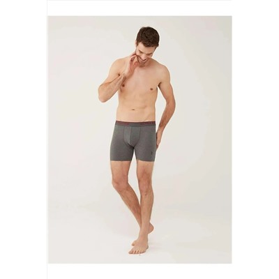 U.S. Polo Assn. 3&#39;lü Paket, Uzun Paçalı Erkek Boxer Set Pamuklu &amp; Likralı