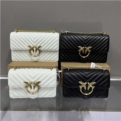 женская мини-сумка PINKO из овчины , женская сумка  размер: 27*18*7