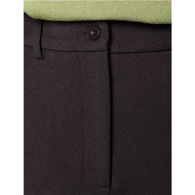 Прямые брюки из супер-плотной эластичной поливискозы