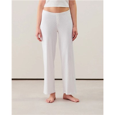 Pantalón de punto calado