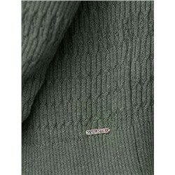 Кардиган тонкой ажурной вязки из хлопка и вискозы