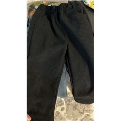 Штаны для мальчиков с небольшим начесом