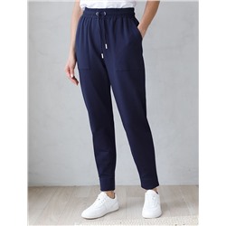 Брюки из тонкого премиального футера с эластаном