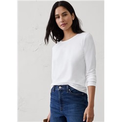 Timeless Long-Sleeve Crew-Neck T-Shirt