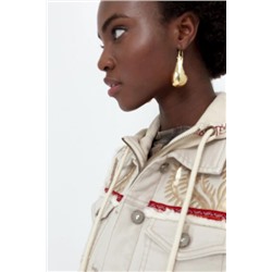 Chaqueta vaquera slim capucha