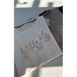 Женская толстовка со стразами