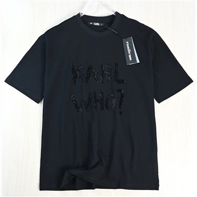 Хлопковая футболка КАР*Л 😎