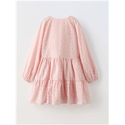 Платье из шитья с вышивкой ришелье ЗАР*А