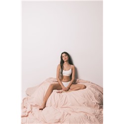 Sujetador top Seamless blanco floral