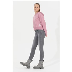 Kadın Manolya Kapüşonlu Sweatshirt