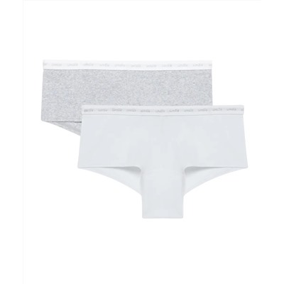 Juego de 2 shorties de algodón