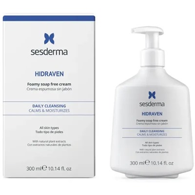 Hidraven Crema Espumosa sin Jabón 300 ml