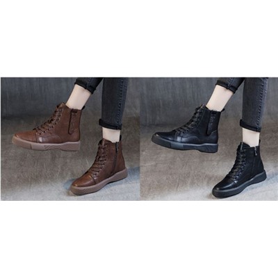 Женские ботинки из натуральной кожи