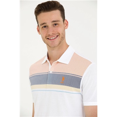 Erkek Kiremit Polo Yaka Tişört