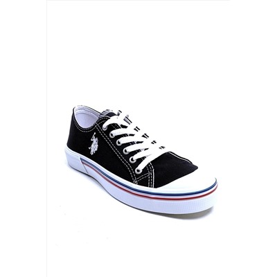 U.S. Polo Assn. U.s Polo Assn. Penelope 1fx Siyah Kadın Bez Spor Ayakkabı TXF84D697119574