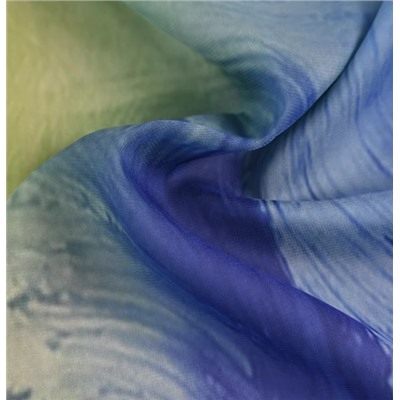 Искусственный шелковый абстрактный шарф