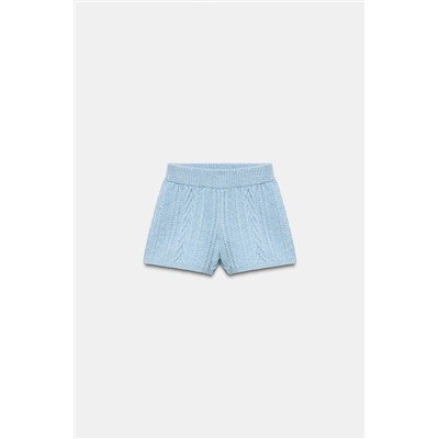 80% WOOL CABLE KNIT SHORTS SKI COLLECTION