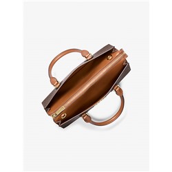 Sheila Medium Logo Satchel