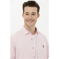 Erkek Manolya Kısa Kollu Gömlek