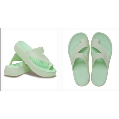 Getaway Platform Toe Loop - Jade Tint