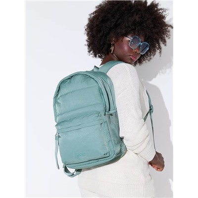 PINK Quilted Puffer Backpack