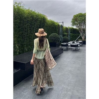 Свободная, расклешенная юбка во французском стиле (2 цвета) Макс Мар*а