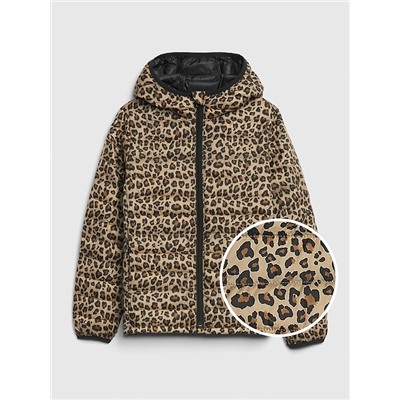 Kids Upcycled Lightweight Puffer Jacket