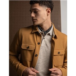 WHITE LABEL BONDED INTERLOCK SHACKET