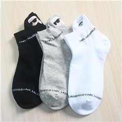 💕Носки Karl lagerfel*d   Хлопковые дышащие  Упаковка 3 шт