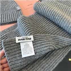 Теплый кашемировый набор унисекс МИУ МИ*У