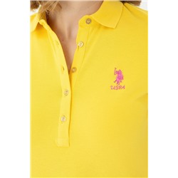 Kadın Sarı Örme Elbise