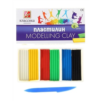 Пластилин "Луч" 6 цветов 60945