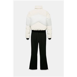 QUILTED COMBINED WATER-RESISTANT WINDPROOF RECCO® TECHNOLOGY SKI COLLECTION JUMPSUIT, CHARACTERISTICS