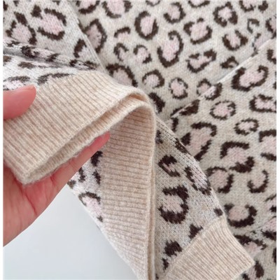 Кофта леопардовая для девочек