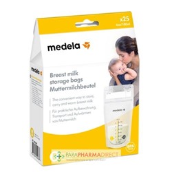 Medela Sachets de Conservation pour Lait Maternel 180ml - 25 Sachets