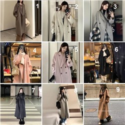 Женское пальто оверсайз, корейский стиль