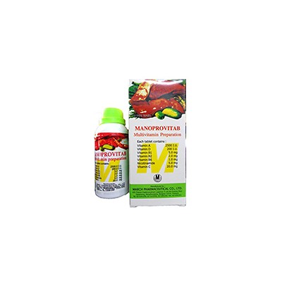 Мультивитамины Manoprovitab от Lamthong Karnpat Co.Ltd 72 таблетки / Lamthong Karnpat Co.Ltd Manoprovitab Multivitamin 72 tabs