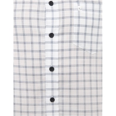 Lacivert Regular Fit Kısa Kollu Gömlek