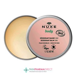 Nuxe Déodorant Solide Doux Peaux Sensibles BIO 50 g