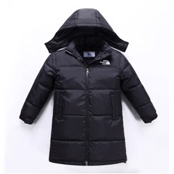 Удлинённая утепленная куртка для мальчиков