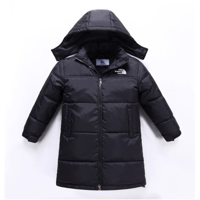 Удлинённая утепленная куртка для мальчиков