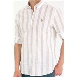 Erkek Taş Uzun Kollu Gömlek