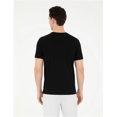 Siyah Slim Fit Tişört