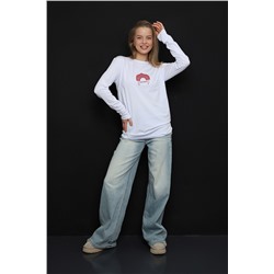 8588 футболка с дл.рукавом унисекс