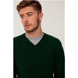 Jersey de lana Verde oscuro