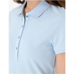 Mavi Regular Fit Pamuklu Polo Yaka Basic Tişört