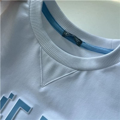 Свитшот детский с 3D тиснением, экспорт в Россию  ГУЛИВЕ*Р  Материал: 95% хлопок, 5% эластан    Количество ограничено!